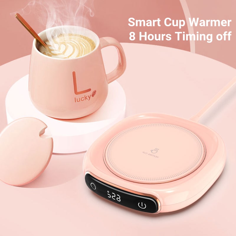 Coffee Mug Warmer and Cup Plate with Digital Temperature Display for Desk Electric - Image 3