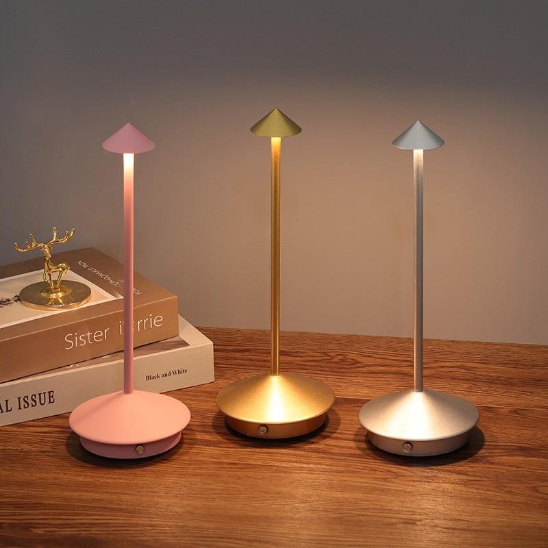 Cordless Table Lamp with Rechargeable Battery and Minimalist Design - Image 3