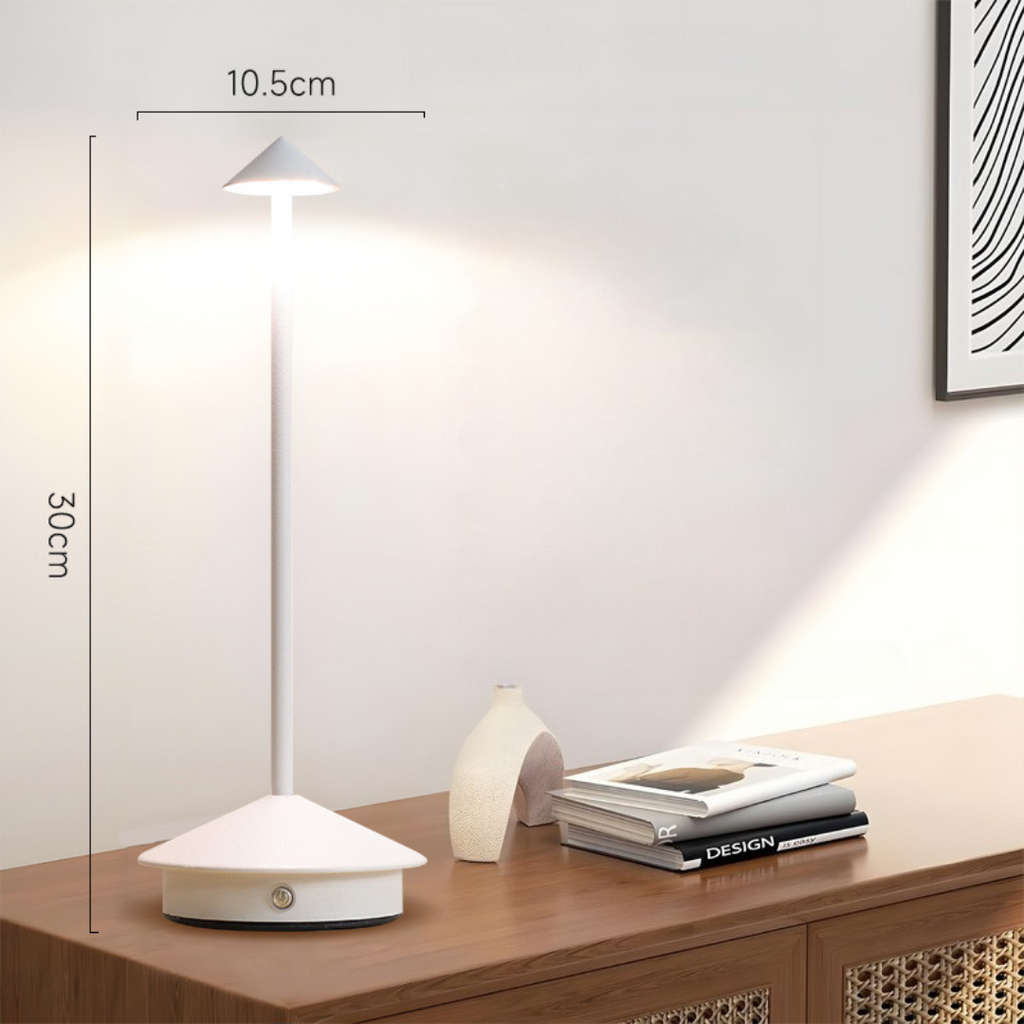 Cordless Table Lamp with Rechargeable Battery and Minimalist Design - Image 7
