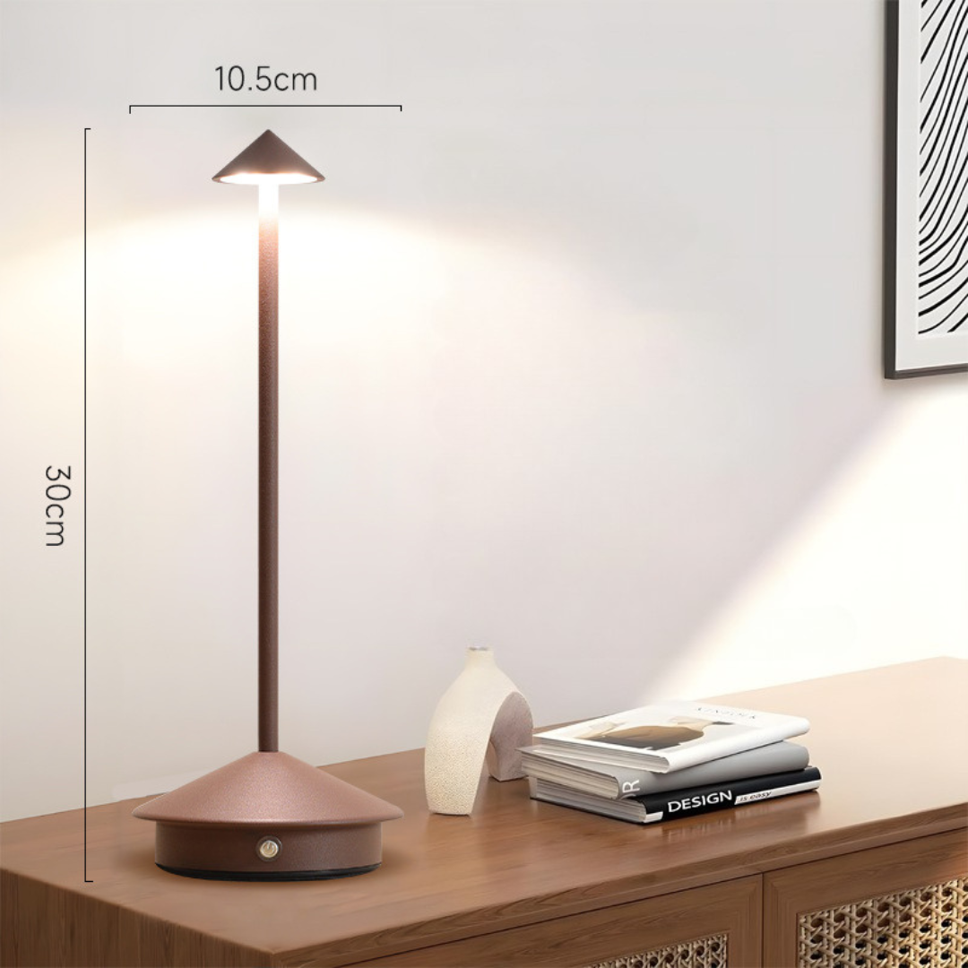 Cordless Table Lamp with Rechargeable Battery and Minimalist Design - Image 9