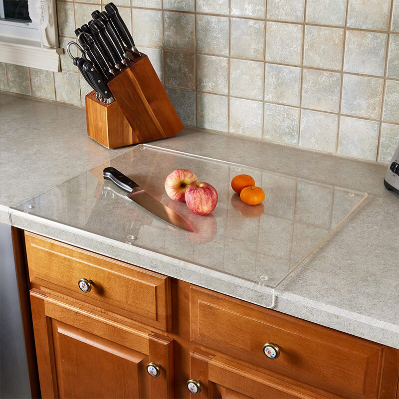 Non-Slip Glass Chopping Board for Kitchen Use – Secure Cutting Surface for Food Preparation and Everyday Cooking