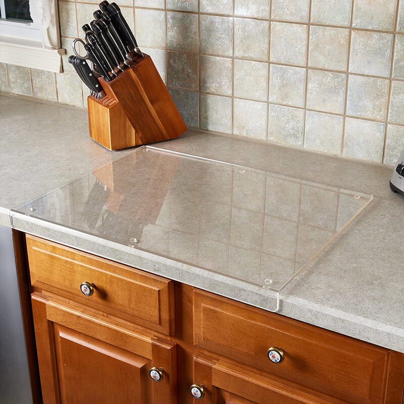 Non-Slip Glass Chopping Board for Kitchen Use – Secure Cutting Surface for Food Preparation and Everyday Cooking