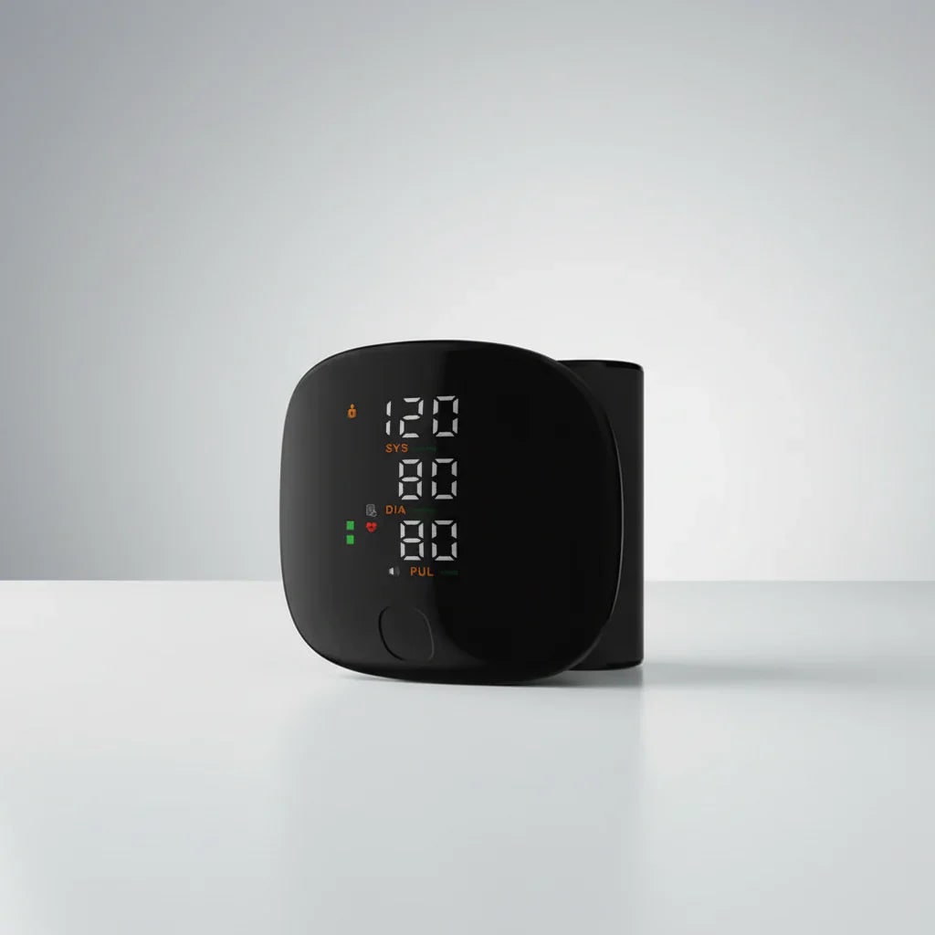 Digital Home Blood Pressure Monitor with Automatic Wrist Measurement and LED Display - Image 2
