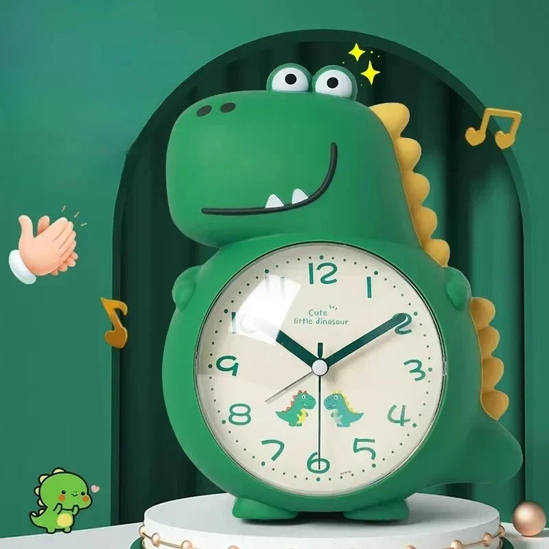 Dinosaur Analog Alarm Clock with Gentle Wake-Up Light - Image 6