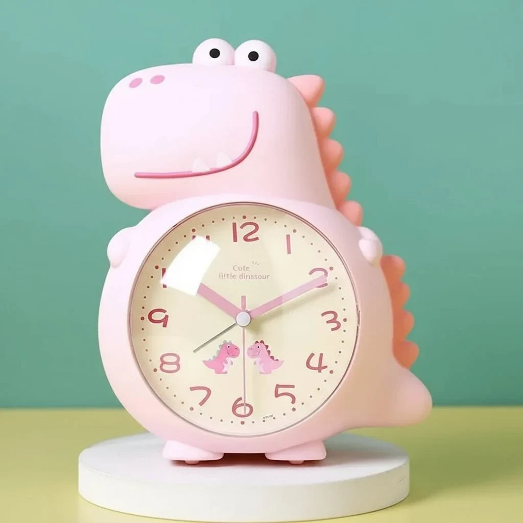 Dinosaur Analog Alarm Clock with Gentle Wake-Up Light - Image 9