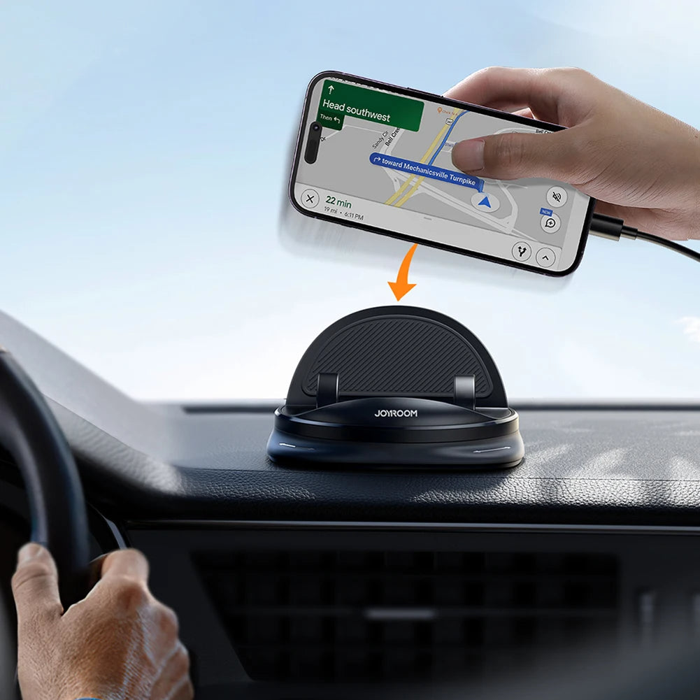 360° RotateX – Rotating Car Phone Holder | Dashboard & Vent Mount | Universal Fit
