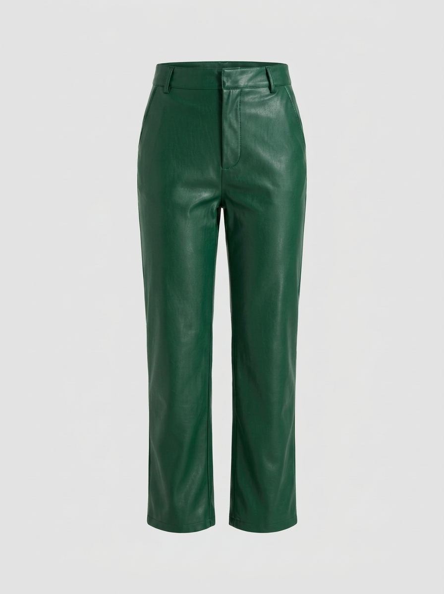 Pantaloni in ecopelle Noctra