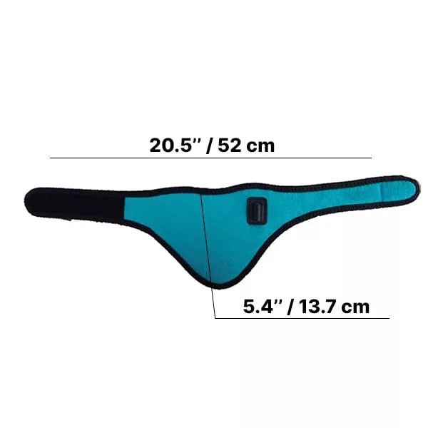 Electric Neck Heating Pad with Adjustable Heat Therapy and Warm Fleece Wrap - Image 6