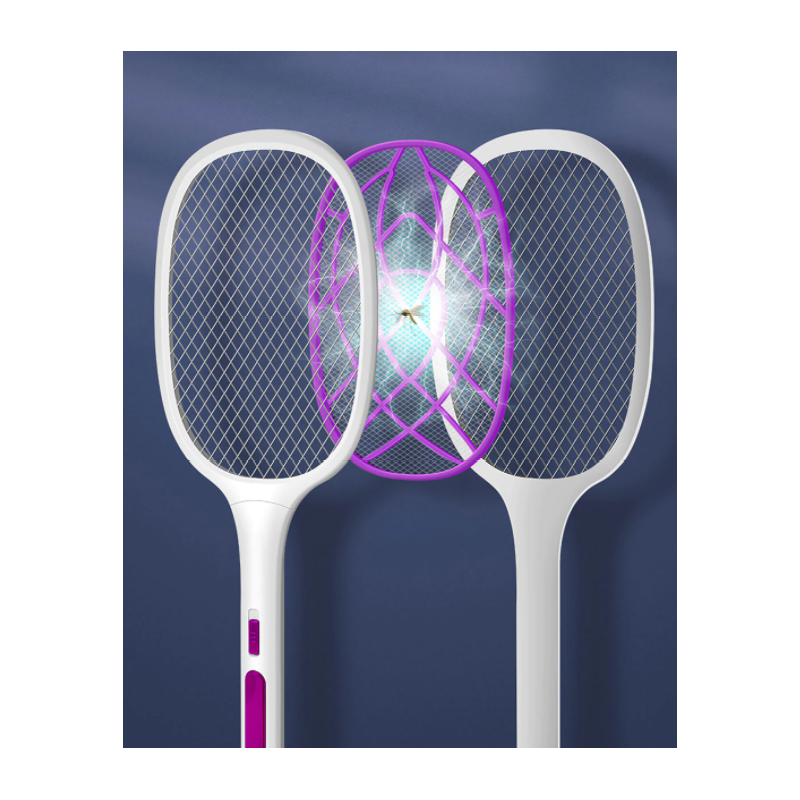 2-in-1 Mosquito Zapper and Electric Fly Swatter – Dual-Function Insect Control for Indoor and Outdoor Use