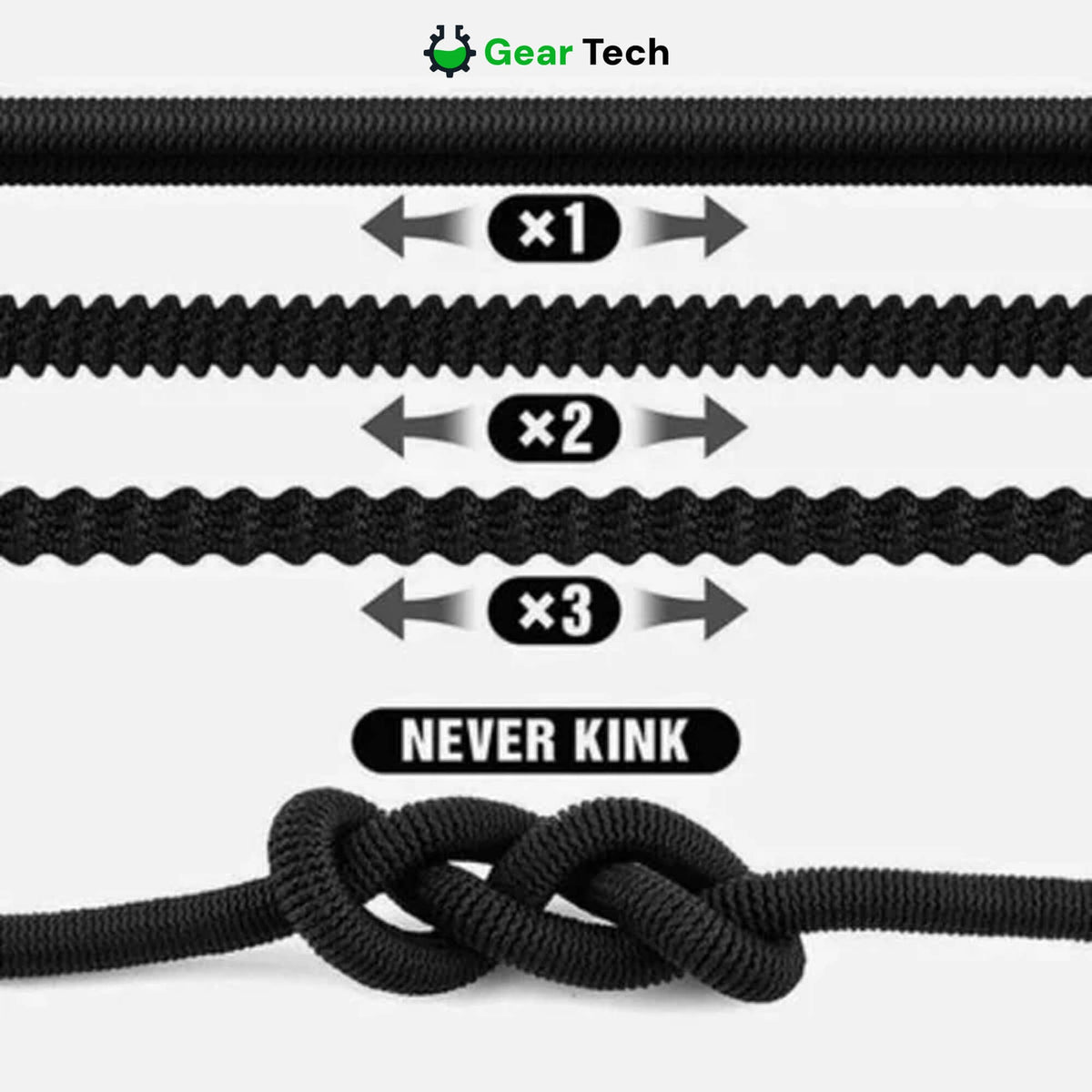 Expandable Expanding Garden Hose with 8-Pattern Spray Nozzle Brass Fittings and Anti-Kink Design - Image 15