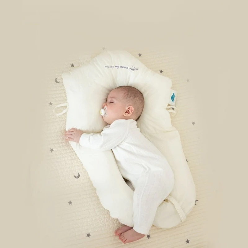 Hypoallergenic Baby Sleep Pillow for Safe Rest – Gentle Support Pillow for Infants and Supervised Sleep