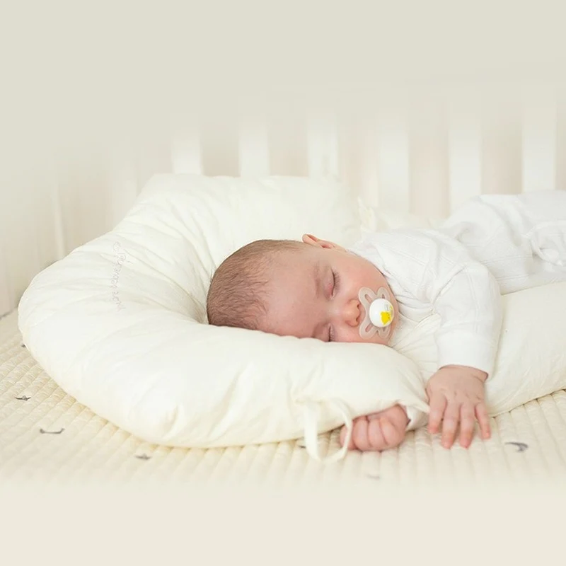 Hypoallergenic Baby Sleep Pillow for Safe Rest – Gentle Support Pillow for Infants and Supervised Sleep