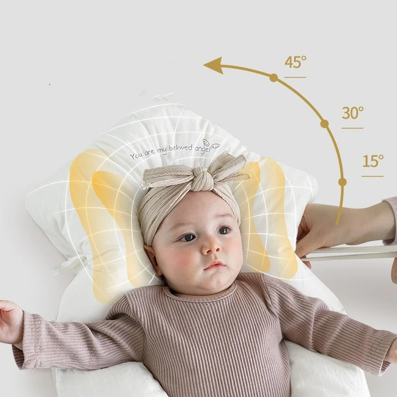 Hypoallergenic Baby Sleep Pillow for Safe Rest – Gentle Support Pillow for Infants and Supervised Sleep