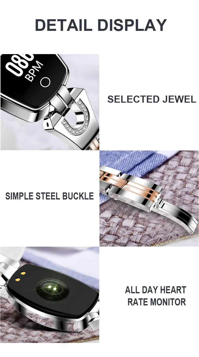Bracelet d’activité étanche pour le suivi de l’activité quotidienne – Appareil connecté portable pour les entraînements, le suivi de la santé et l’utilisation quotidienne