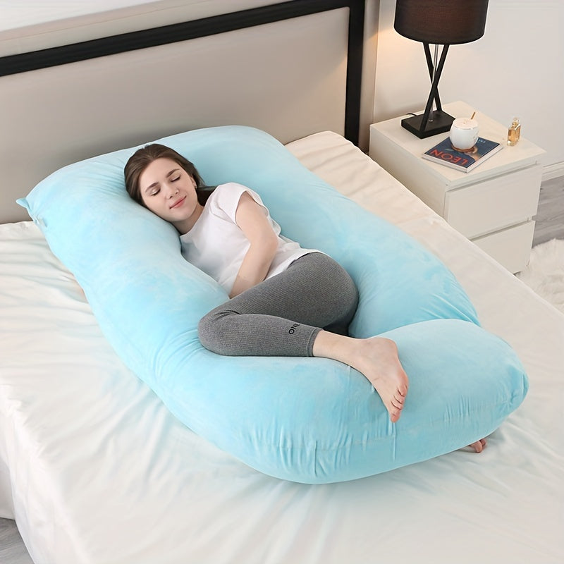 Cuscino di supporto per la maternità e il comfort in gravidanza – Imbottitura per tutto il corpo per dormire, rilassarsi e il supporto quotidiano