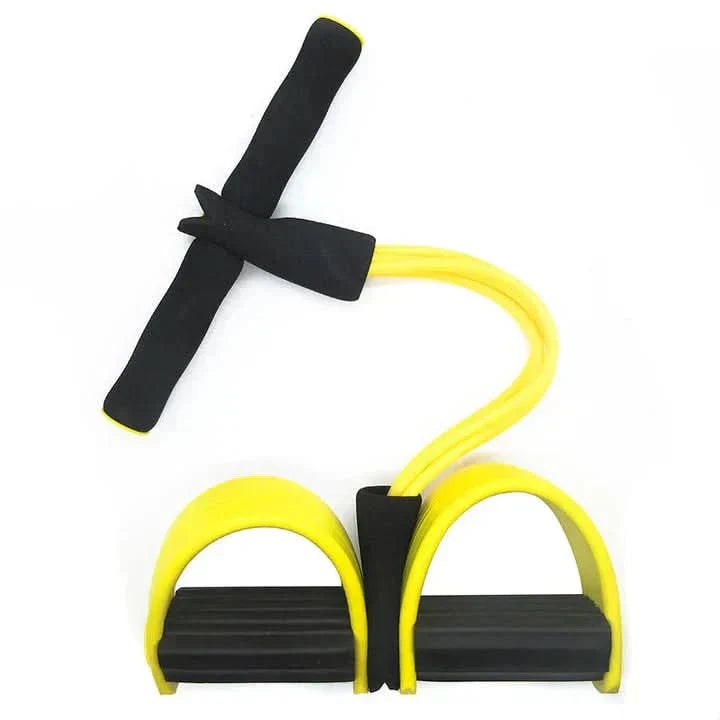 Foot Pedal Resistance Band Non Slip Leg Exercise Foam Handle Portable Lightweight - Image 7
