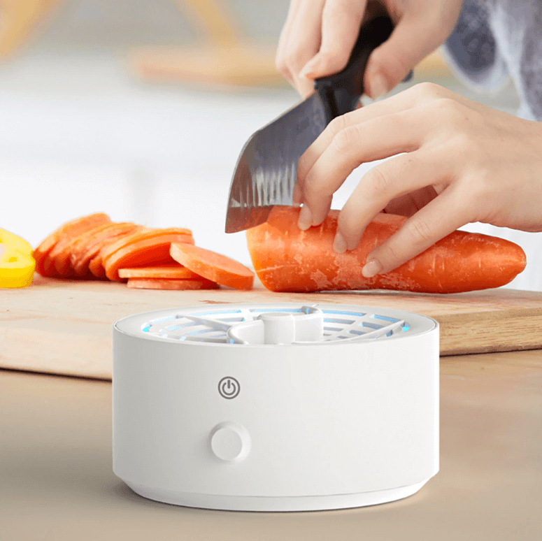 Appareil de nettoyage des aliments à piles pour la cuisine – Lave-produits portable pour les fruits et les légumes à la maison