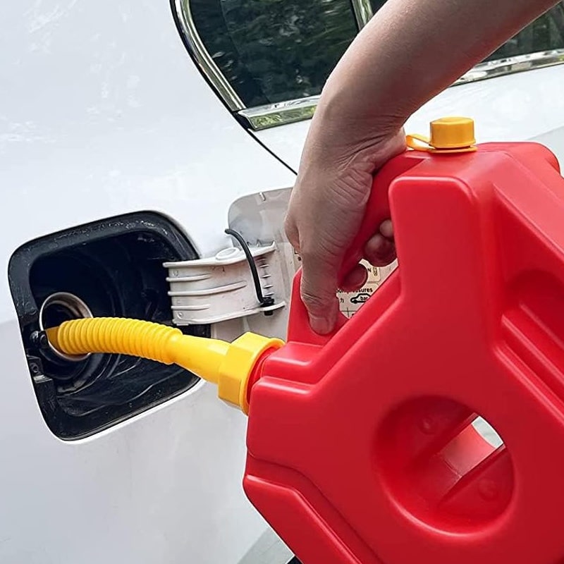 Gas Can Spout Replacement Kit with Flexible Nozzle and Vent Caps - Image 1