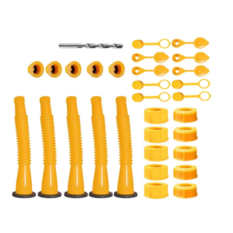 Gas Can Spout Replacement Kit with Flexible Nozzle and Vent Caps - Image 18