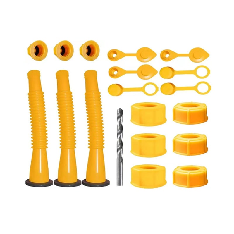 Gas Can Spout Replacement Kit with Flexible Nozzle and Vent Caps - Image 22