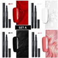Gel Nail Polish Pen Art Applicator Brush Twist Up Quick Dry - Image 5