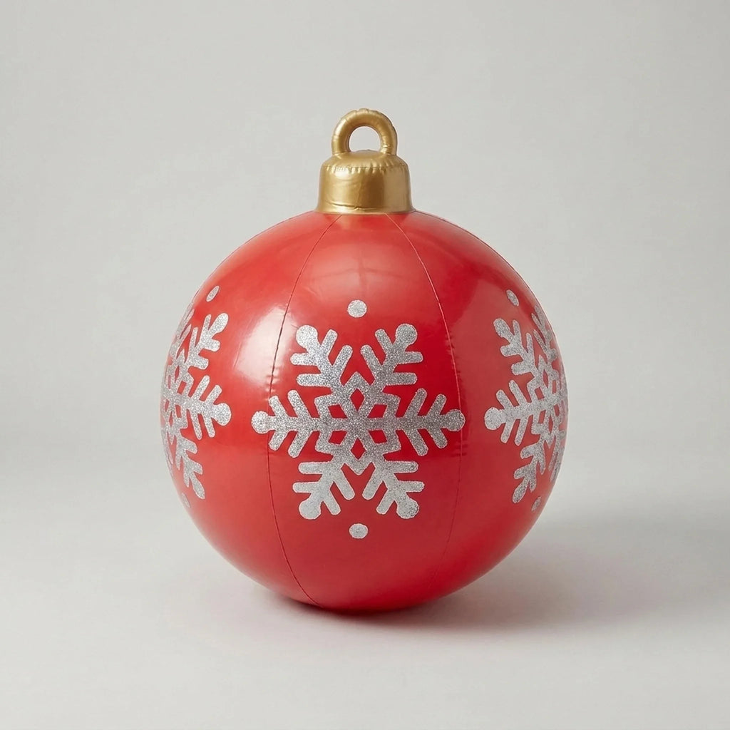 Giant Inflatable Ornament Ball with Heat-Sealed Seams for Outdoor Decorations - Image 11
