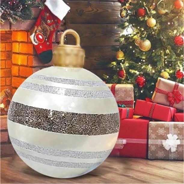 Giant Inflatable Ornament Ball with Heat-Sealed Seams for Outdoor Decorations - Image 24