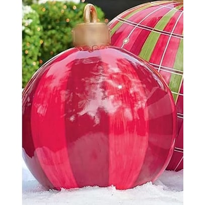 Giant Inflatable Ornament Ball with Heat-Sealed Seams for Outdoor Decorations - Image 29