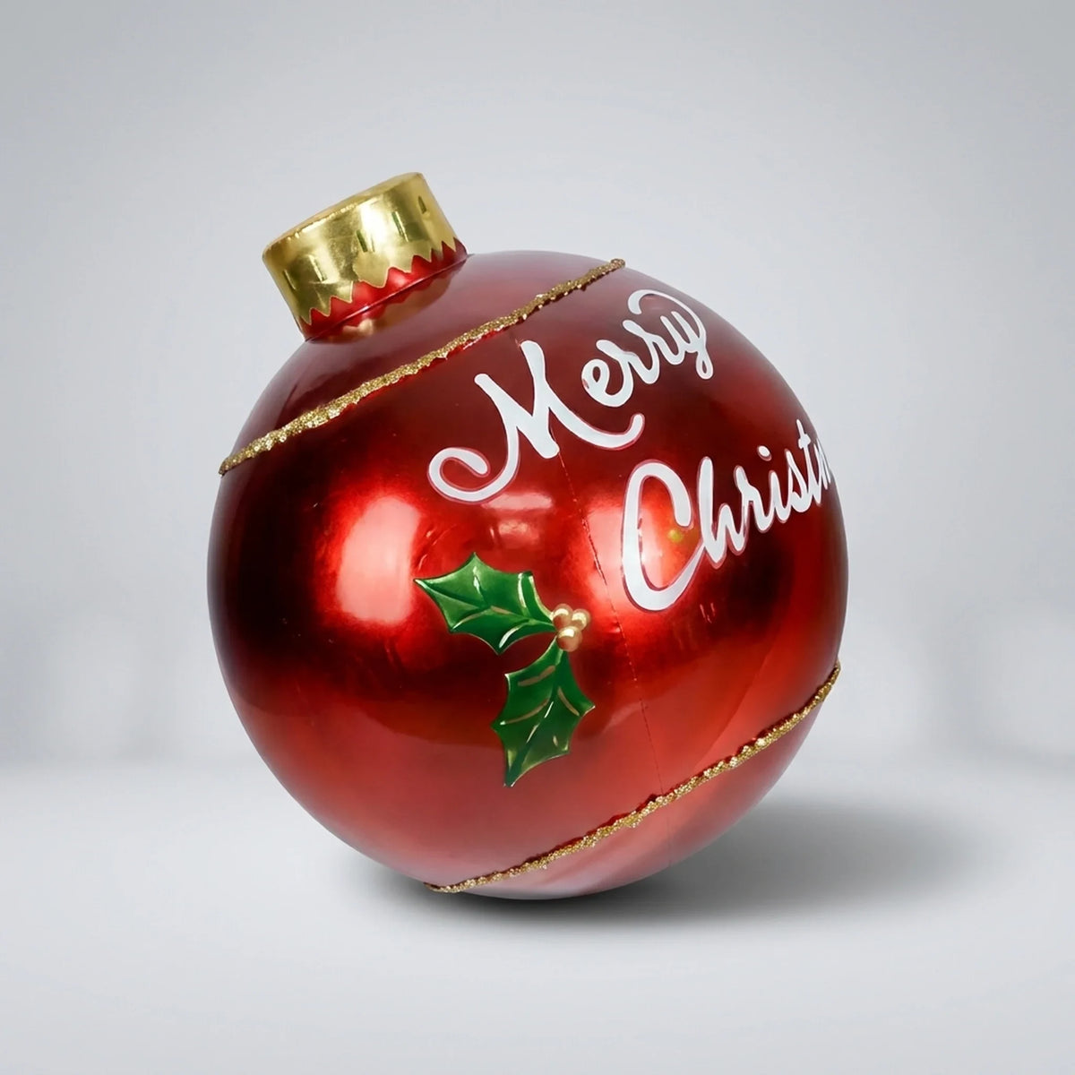 Giant Inflatable Ornament Ball with Heat-Sealed Seams for Outdoor Decorations - Image 3