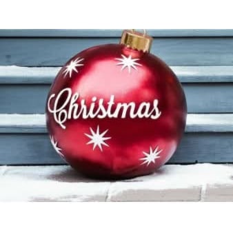 Giant Inflatable Ornament Ball with Heat-Sealed Seams for Outdoor Decorations - Image 32