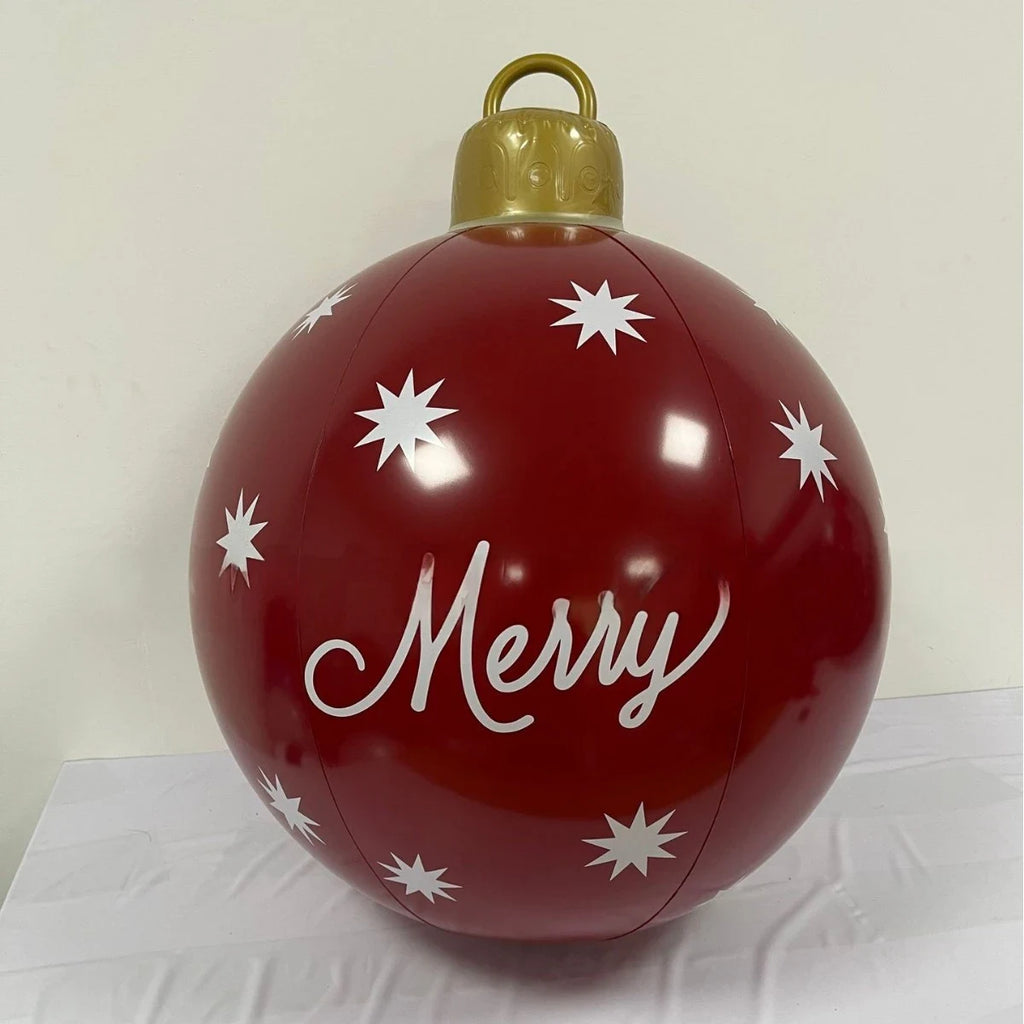 Giant Inflatable Ornament Ball with Heat-Sealed Seams for Outdoor Decorations - Image 41