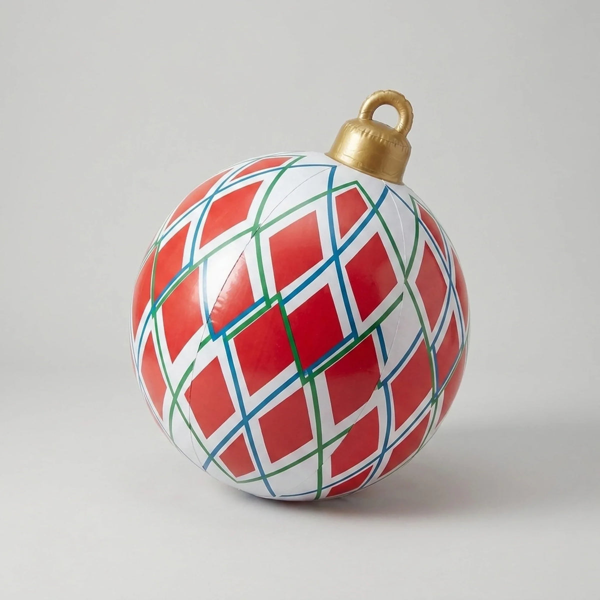 Giant Inflatable Ornament Ball with Heat-Sealed Seams for Outdoor Decorations - Image 9