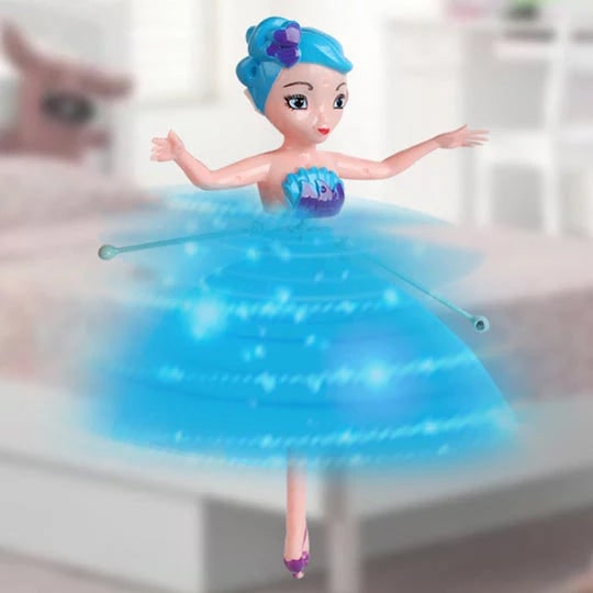 Girls' Hand Controlled Flying Fairy Doll with Infrared Sensor and LED Lights - Image 5
