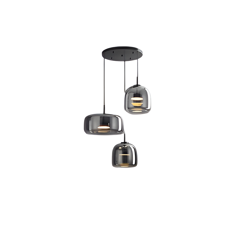 Glass Pendant Lights with LED and Adjustable Cord for Kitchen Island Living Room Ceiling - Image 32