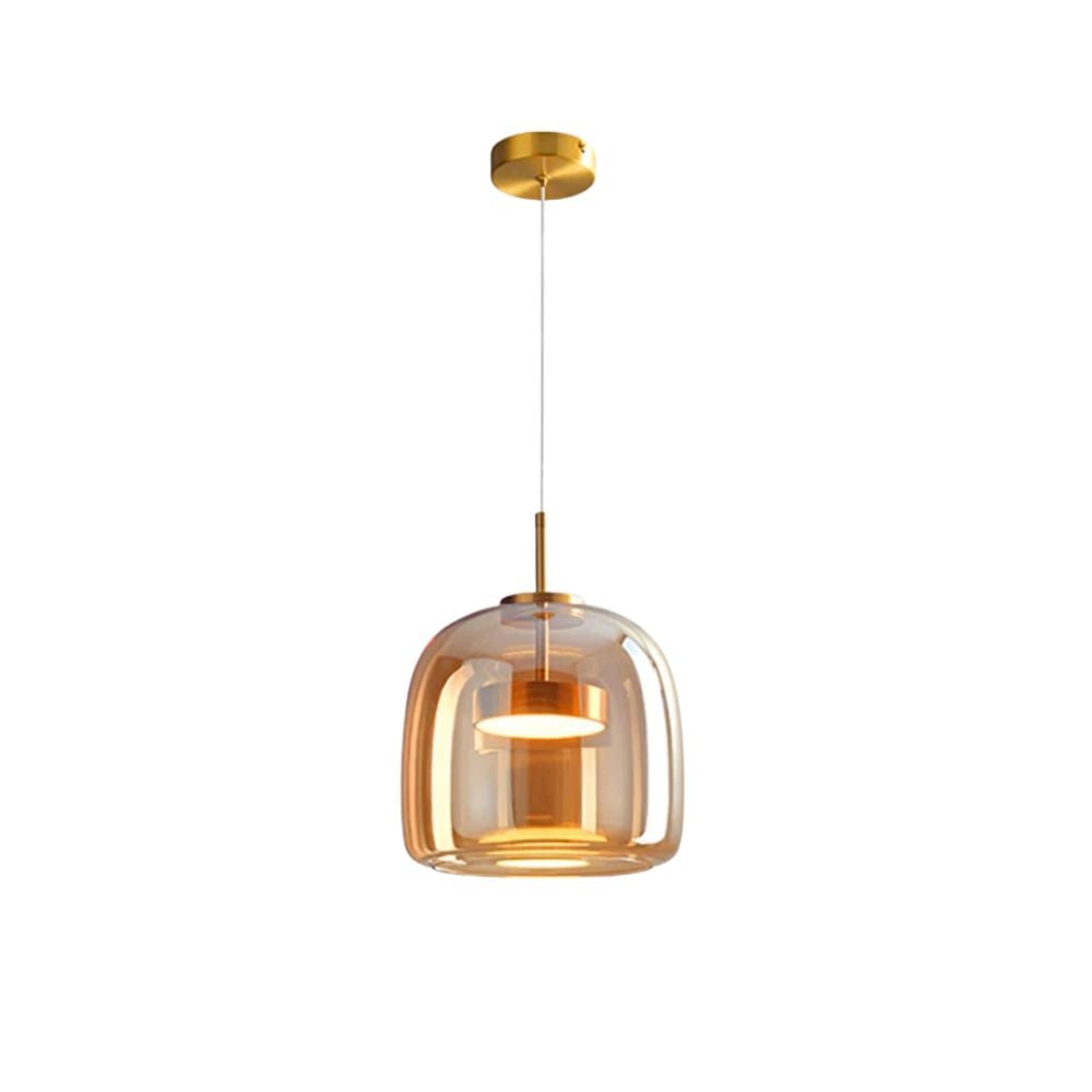 Glass Pendant Lights with LED and Adjustable Cord for Kitchen Island Living Room Ceiling - Image 35