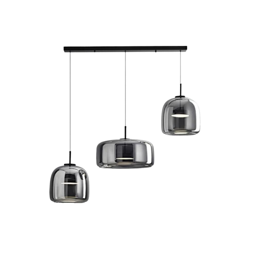 Glass Pendant Lights with LED and Adjustable Cord for Kitchen Island Living Room Ceiling - Image 45