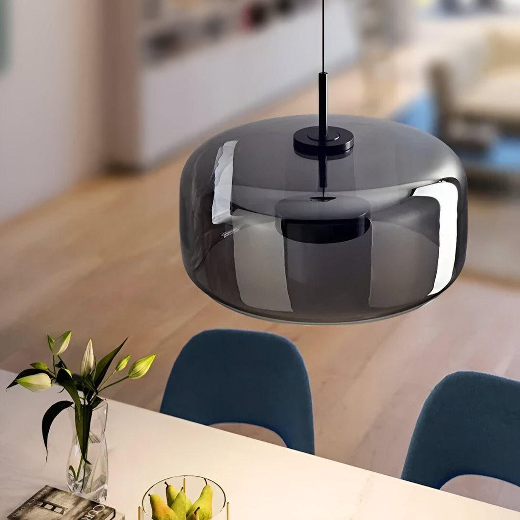 Glass Pendant Lights with LED and Adjustable Cord for Kitchen Island Living Room Ceiling - Image 9