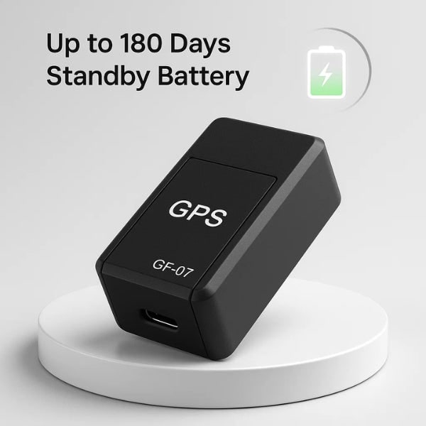 GPS Tracker Mini Vehicle Tracking Device with Magnetic Base and Real-Time Portable Locator - Image 2