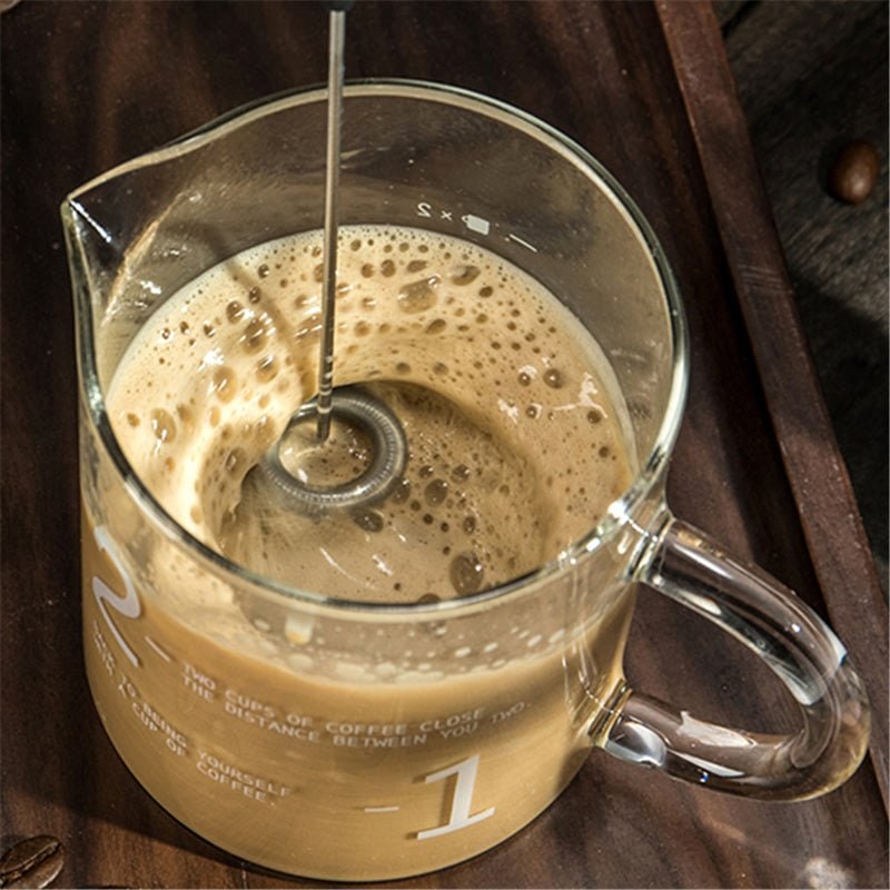 Handheld Electric Milk Frother with Stainless Steel Whisk and USB Charging - Image 7