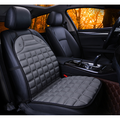 Heated Car Seat Cover and Cushion with 12v Adapter Quilted Design and Ergonomic Back Support - Image 16
