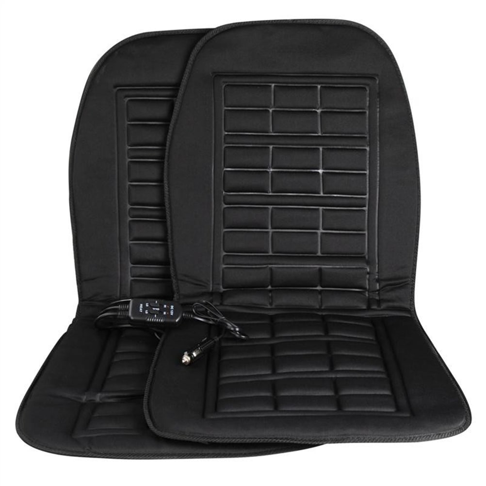 Heated Car Seat Cover and Cushion with 12v Plug and Adjustable Temperature Control Heater - Image 3