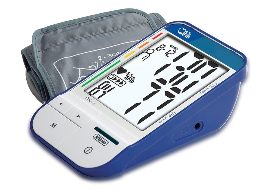 Home and Automatic Blood Pressure Monitor with Portable Upper Arm Cuff and Afib Detection - Image 2