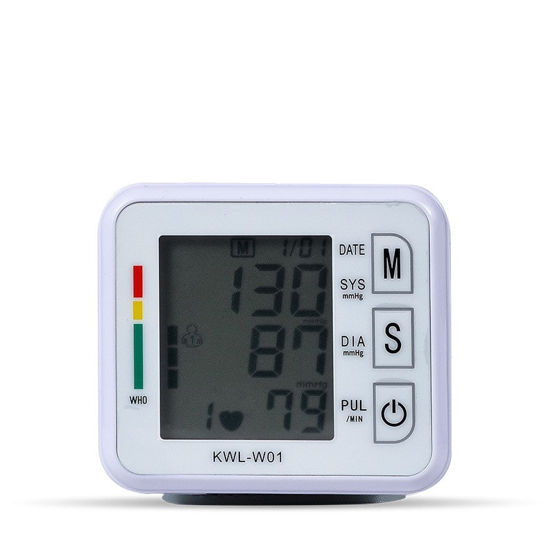 Home Wristband Automatic Blood Pressure Monitor with Portable Lcd Display and Adjustable Strap - Image 10