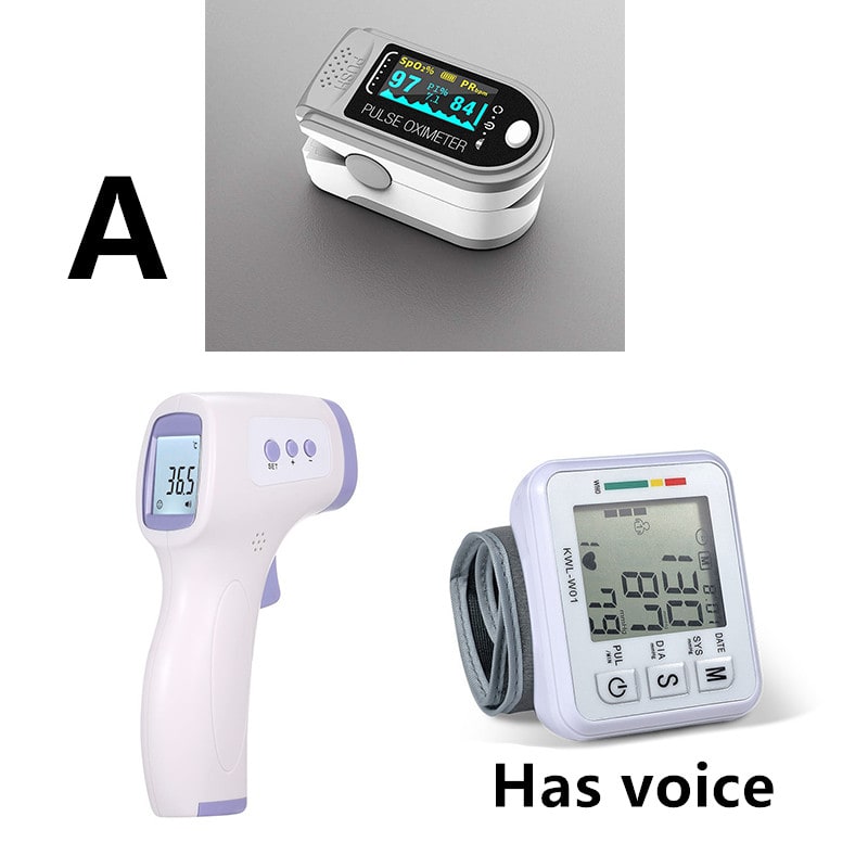 Home Wristband Automatic Blood Pressure Monitor with Portable Lcd Display and Adjustable Strap - Image 2