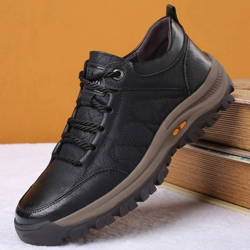 Wasserdichte Lederschuhe für Herren - Sicheres Gehen