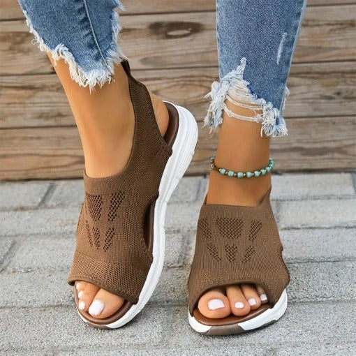Sport-Sandalen für Damen mit Fußgewölbestütze für alltäglichen Komfort – Bequeme Wandersandalen für Reisen, Freizeit und Outdoor-Aktivitäten