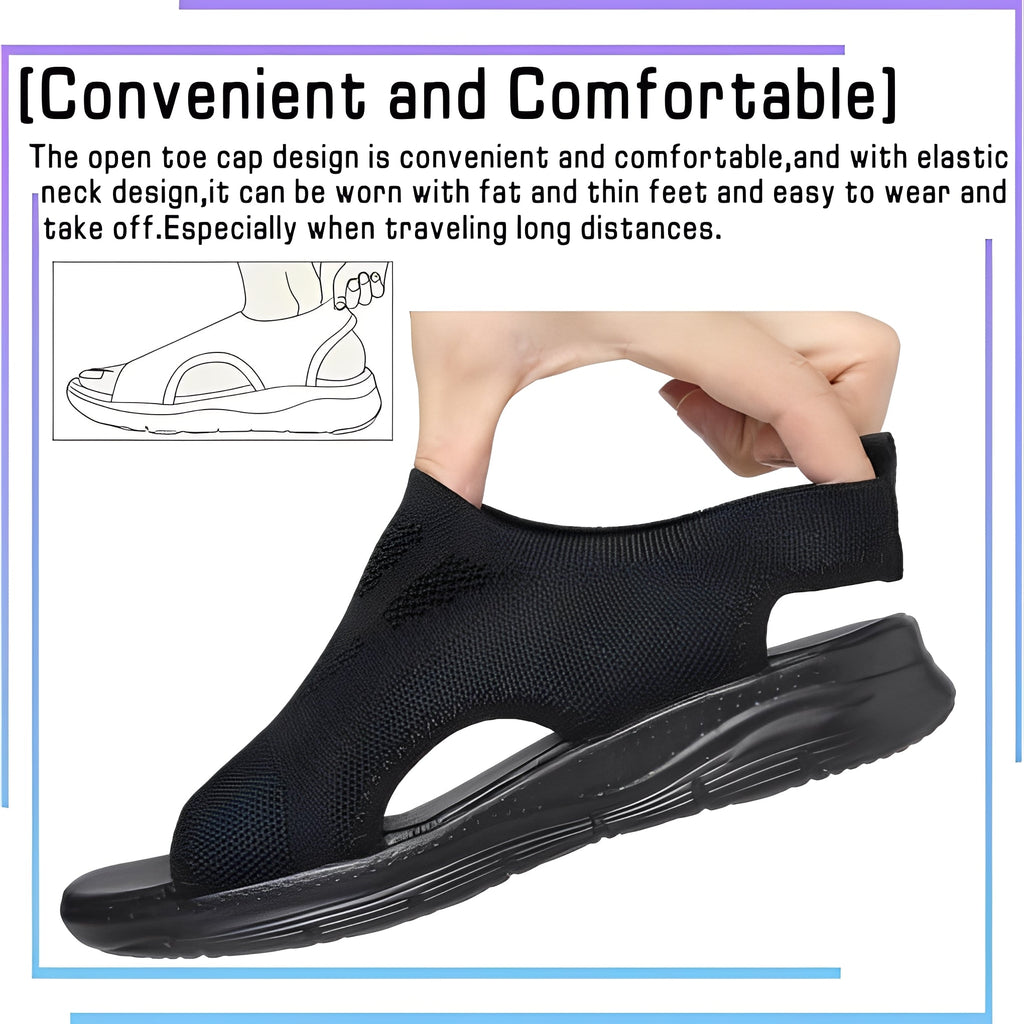 Sport-Sandalen für Damen mit Fußgewölbestütze für alltäglichen Komfort – Bequeme Wandersandalen für Reisen, Freizeit und Outdoor-Aktivitäten