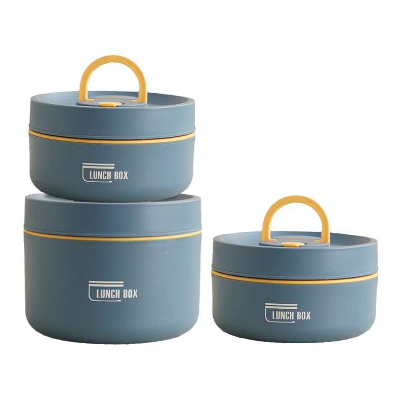 Insulated Bento Box Lunch Set Leak Proof Stainless Steel Stackable Thermal Sealed For Work - Image 15