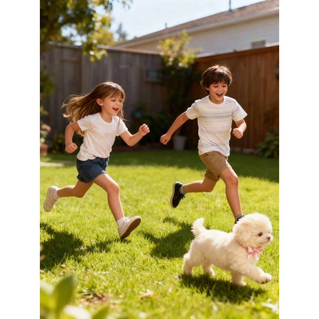 Interactive Dog Toy with Realistic Plush Fur Sounds and Moving Features - Image 10