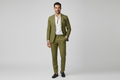Aliya Home — Men’s Casual Slim‑Fit Suit - slim, tailored silhouette